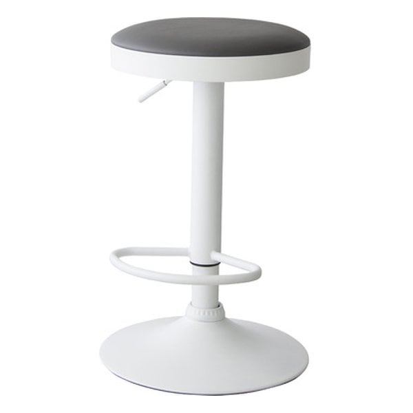 カウンタースツール ホワイト 幅39×奥行き39×高さ61-82cm RKC-270WH 6,732円