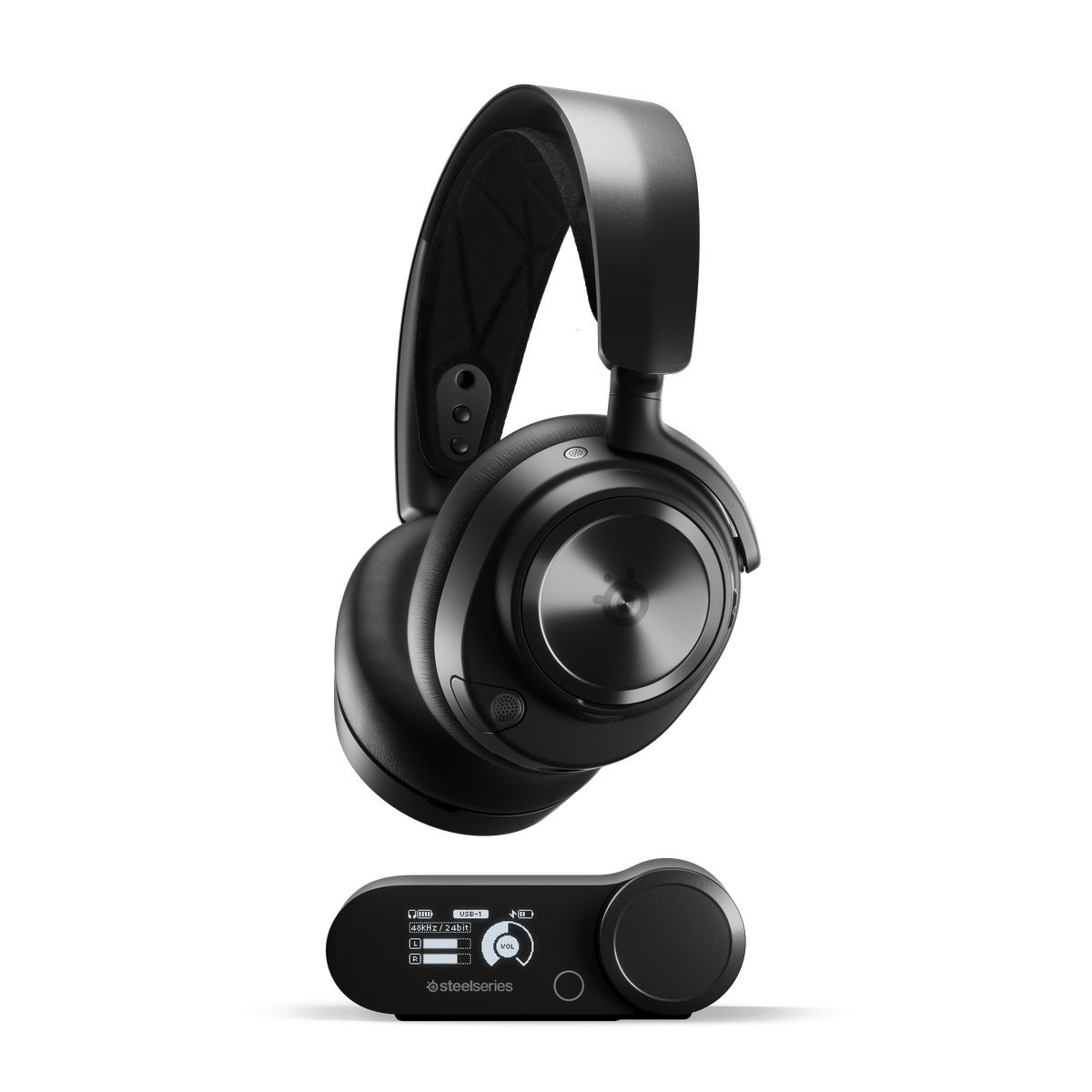 SteelSeries（スティールシリーズ） PLAYSTATION用 ワイヤレスゲーミングヘッドセット Arctis Nova Pro Wireless P 61522JNOVAPROWLP