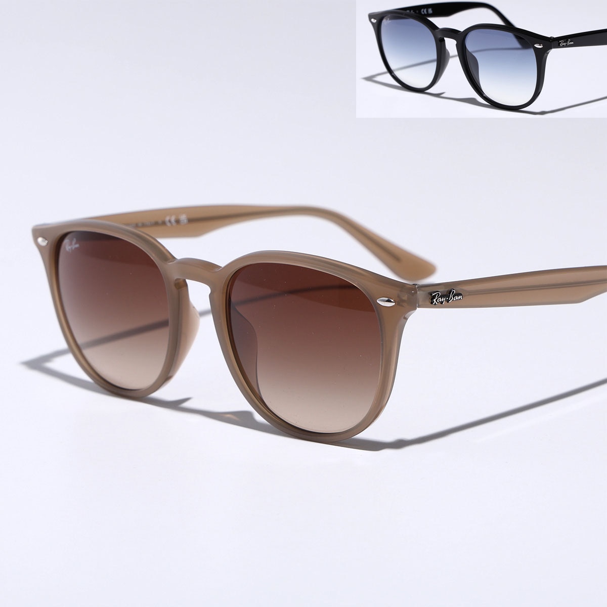 Ray-Ban レイバン サングラス RB4259F レディース メンズ ボストン型 セルフレーム フルリム メタルロゴ ローブリッジフィット アイウェア カラー2色