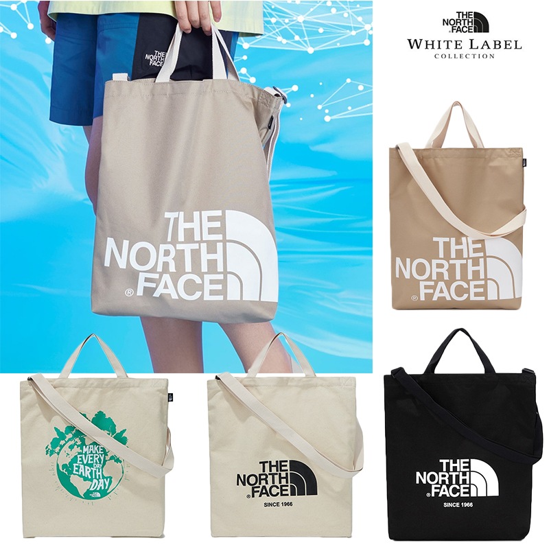 BIG LOGO TOTE 2 NN2PM11 ビッグ ロゴ トートバック ホワイトラベルノースフェイス ショルダーバッグ シンプル 軽い メンズ レディース 男女共用 8,000円