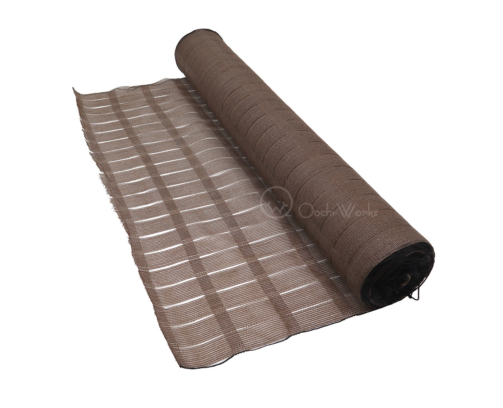 フェンスネット ブラウン 1x50ｍ 仮設フェンス フェンスネット 安全ネット ネットフェンス 景観ネット