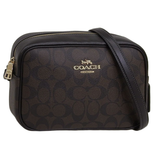 コーチ バッグ レディース ショルダーバッグ アウトレット ブラウン ジェイミー カメラバッグ シグネチャー キャンバス SIG JAMIE CMR CR135IMAA8 COACH