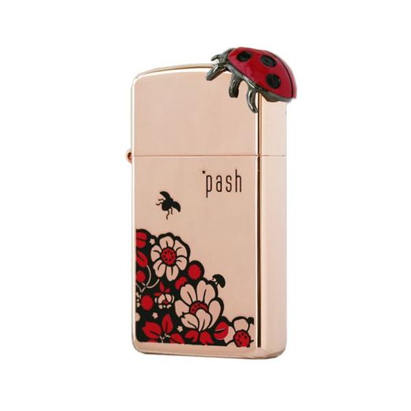 絶版品 ZIPPO ジッポー：Pash ps-bf02 バグ＆フラワー・てんとう虫