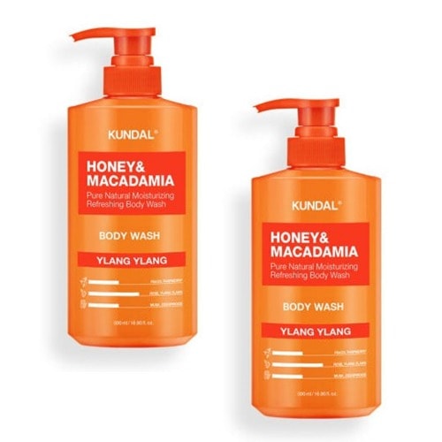 クンダルピュアボディウォッシュイランイラン500ml×2本保湿鎮静香りしっとり滑らかなボディケア