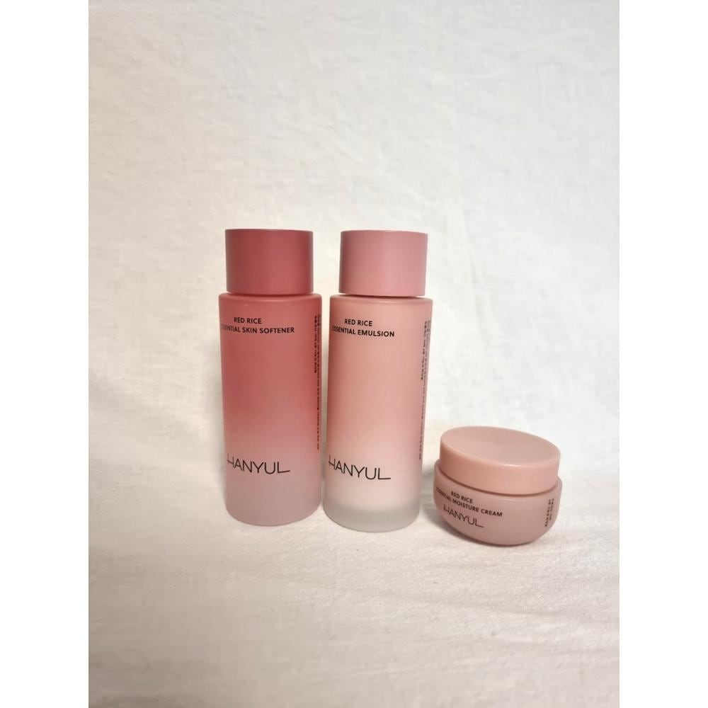 赤米鎮液保湿弾力基礎化粧品3種セット1セット