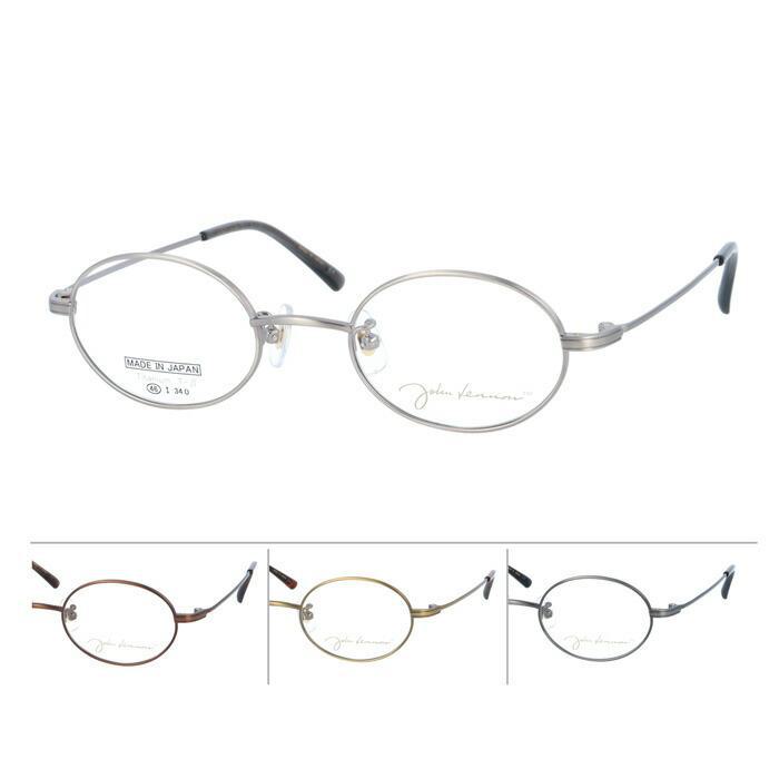 メガネ JL-1122 col.1/2/3/4 46mm 日本製 TITANIUM 丸メガネ 4color