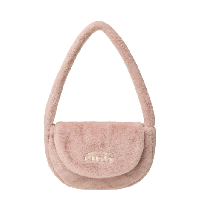 FUR HALF MOON FLAP BAG 3色