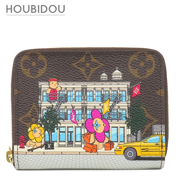 ルイヴィトン コインケース ジッピー コインパース モノグラムキャンバス モノグラム ゴールド金具 ヴィヴィエンヌ 小銭入れ M81629 RFID 【箱】【中古】
