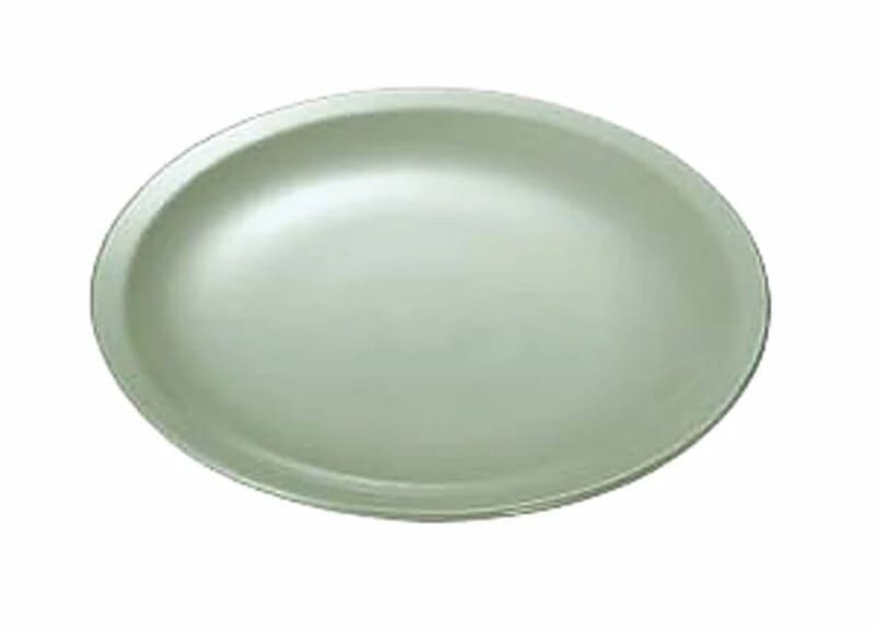 （まとめ買い）メラミン食器 中華 青磁 高台皿 1尺 CS-37 [x3]