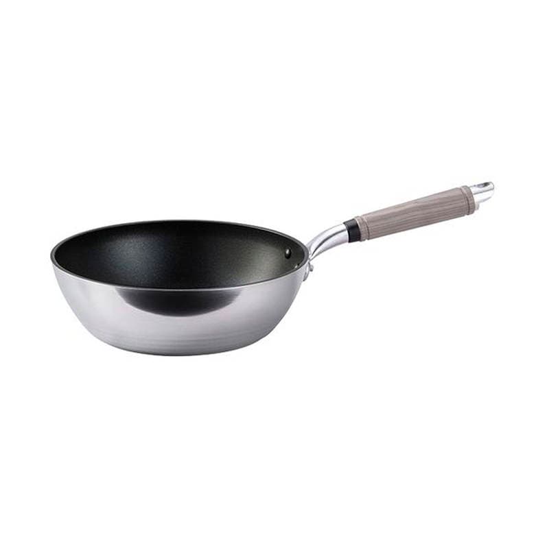 フライパン 24cm 深型 ガス火専用 センレンキャストFAN 深型フライパン 日本製