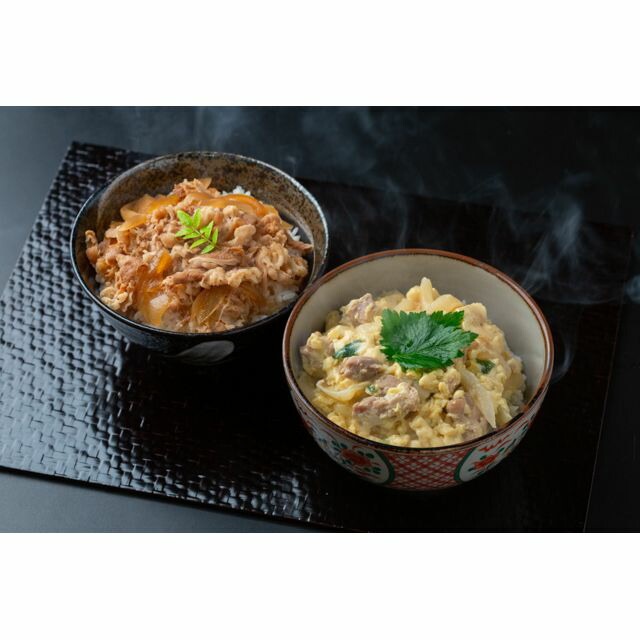 （グルメギフト）徳島 吟月 簡単ふんわり親子丼と牛丼の具 親子丼5食/牛丼5食