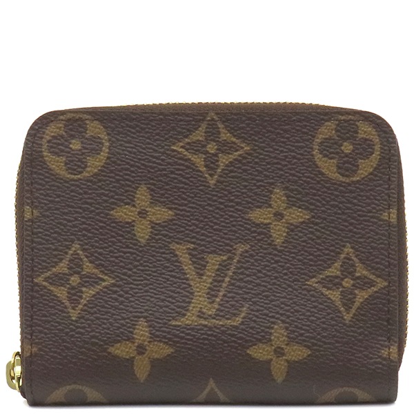 ルイヴィトン LOUIS VUITTON コインケース ジッピー コイン パース モノグラムキャンバス モノグラム ゴールド金具 茶 小銭入れ コンパクト財布 M60067 TS1157 【箱】【中古 34,814円