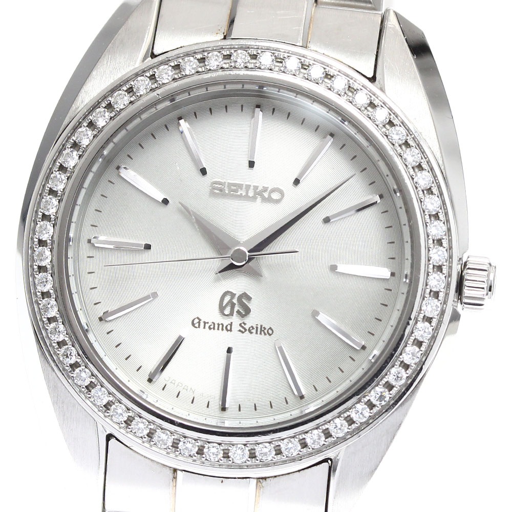 セイコー SEIKO STGF063/4J51-0AE0 グランドセイコー ダイヤベゼル クォーツ レディース _885069【中古】