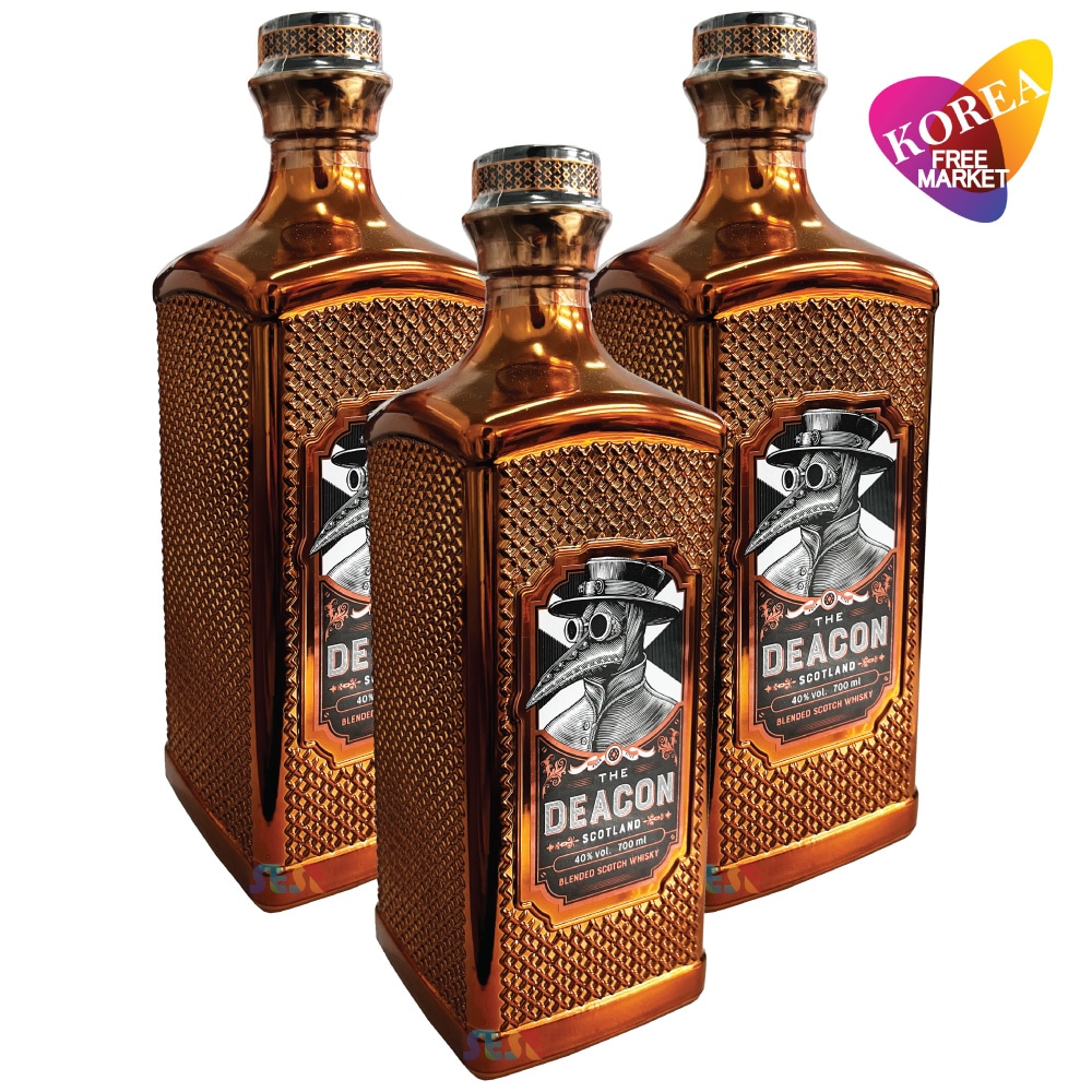[正規品] THE DEACON ザ・ディーコン 3本セット 700ml / ブレンデッドスコッチウイスキー 40%