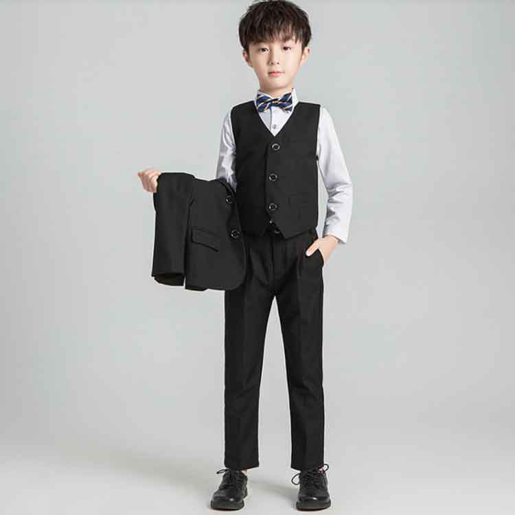 シャツ 男の子 ジュニア 面接 5点セット キッズ おしゃれ ジャケット 子供スーツ パンツ フォーマルスーツ 小学生 長袖 子供服 卒業式 中学生 ベスト カッコイイ 入園式 結婚式 七五三 フォー