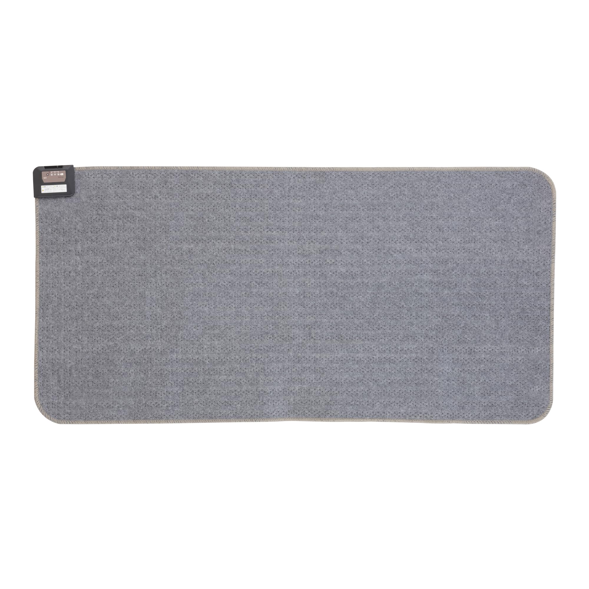 Mofua ホットカーペット 1畳 本体 176×88cm 温度調節 こたつ併用可 ダニ退治 コンパクト収納 電気ホットマット 足元 暖房 一畳 グレイ MFU101H