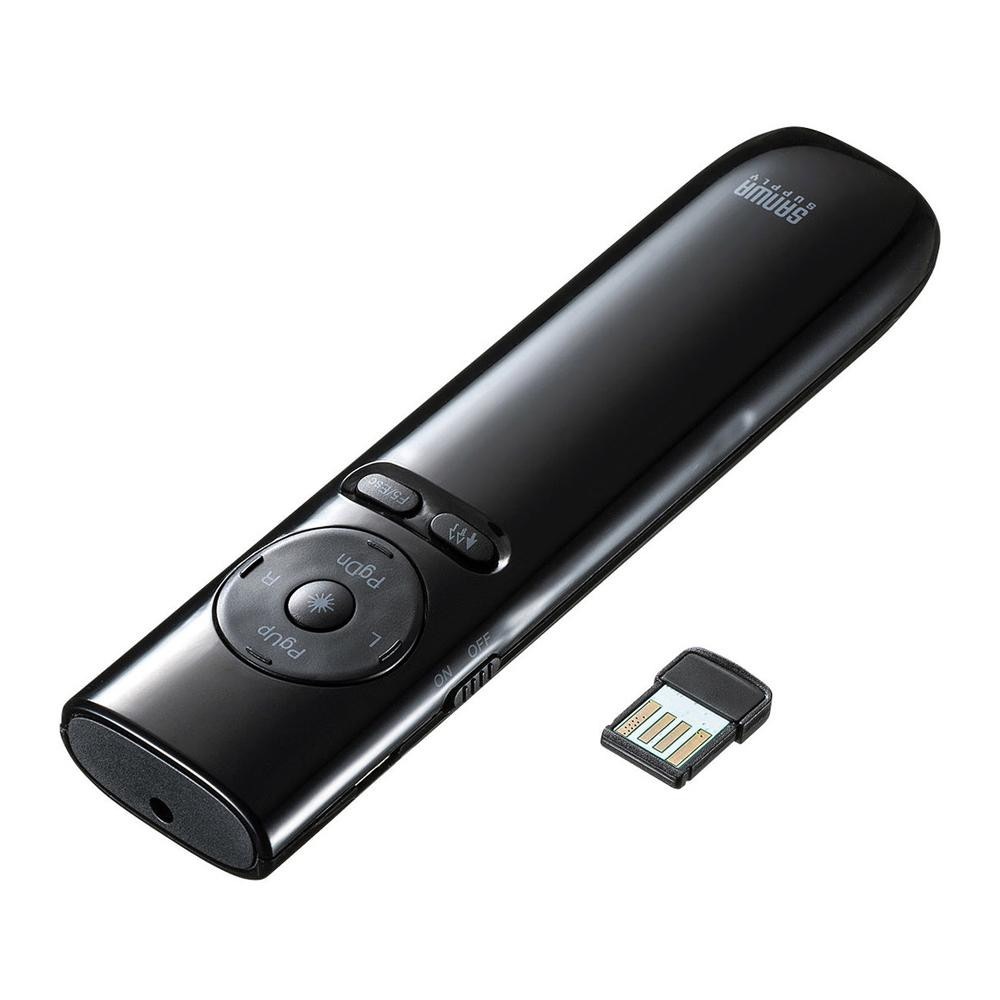 サンワサプライ タイマー付きプレゼンテーションマウス MA-WPR13BK