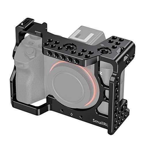 SMALLRIG Sony A7RIII/Sony A7 IIIカメラ専用ケージ ILCE-7RM3 / a7R Mark III対応ケージキット コールドシュー付き 拡張カメラケージ 軽量