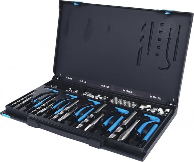 KS TOOLS ステンレス鋼スレッドの修理セットM5-M12 130個 Stainless steel thread repair set M5-M12 130 pcs 150.6150 22,548円