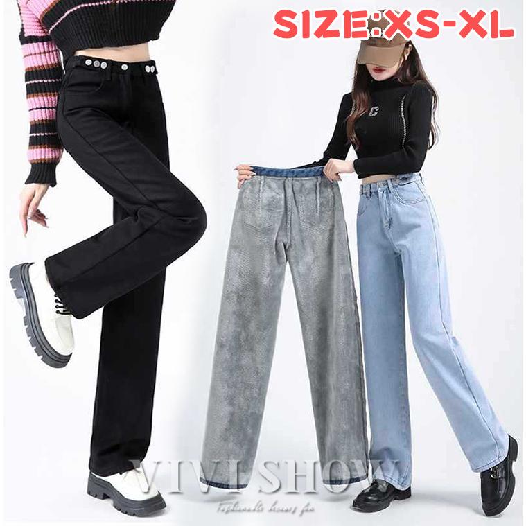 【赤字開催】暖パン デニムパンツ レディース 裏ボア 裏起毛 ファッション パンツ 裏起毛パンツ 極暖 デニムジーンズ あったか 保温 秋冬