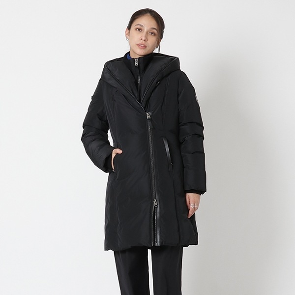 ダウンジャケット コート カイ シェイプライン ブラック レディース MACKAGE KAYNFR C0001 62,040円