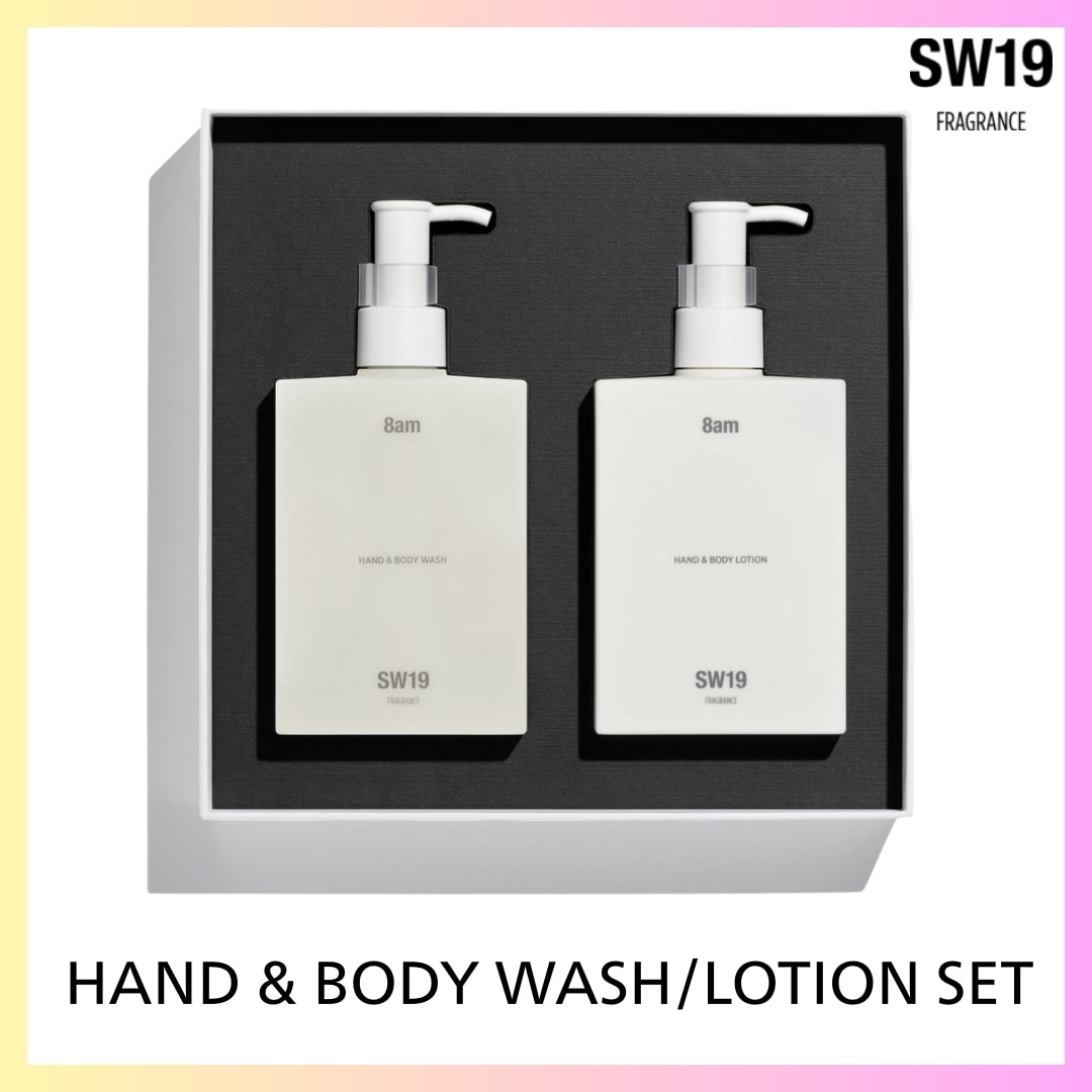[SW19] HAND&BODY WASH/LOTION SET 275ML + FREE OMAKE いい香り ボディローション 保湿 ボディローション いい香り ハンドソープオーガニック