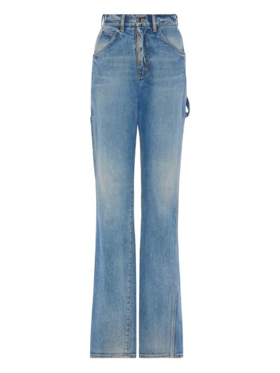MAISON MARGIELA Women Denim Pants S51LA0182 S30561 987 LIGHT BLUE INDIGO