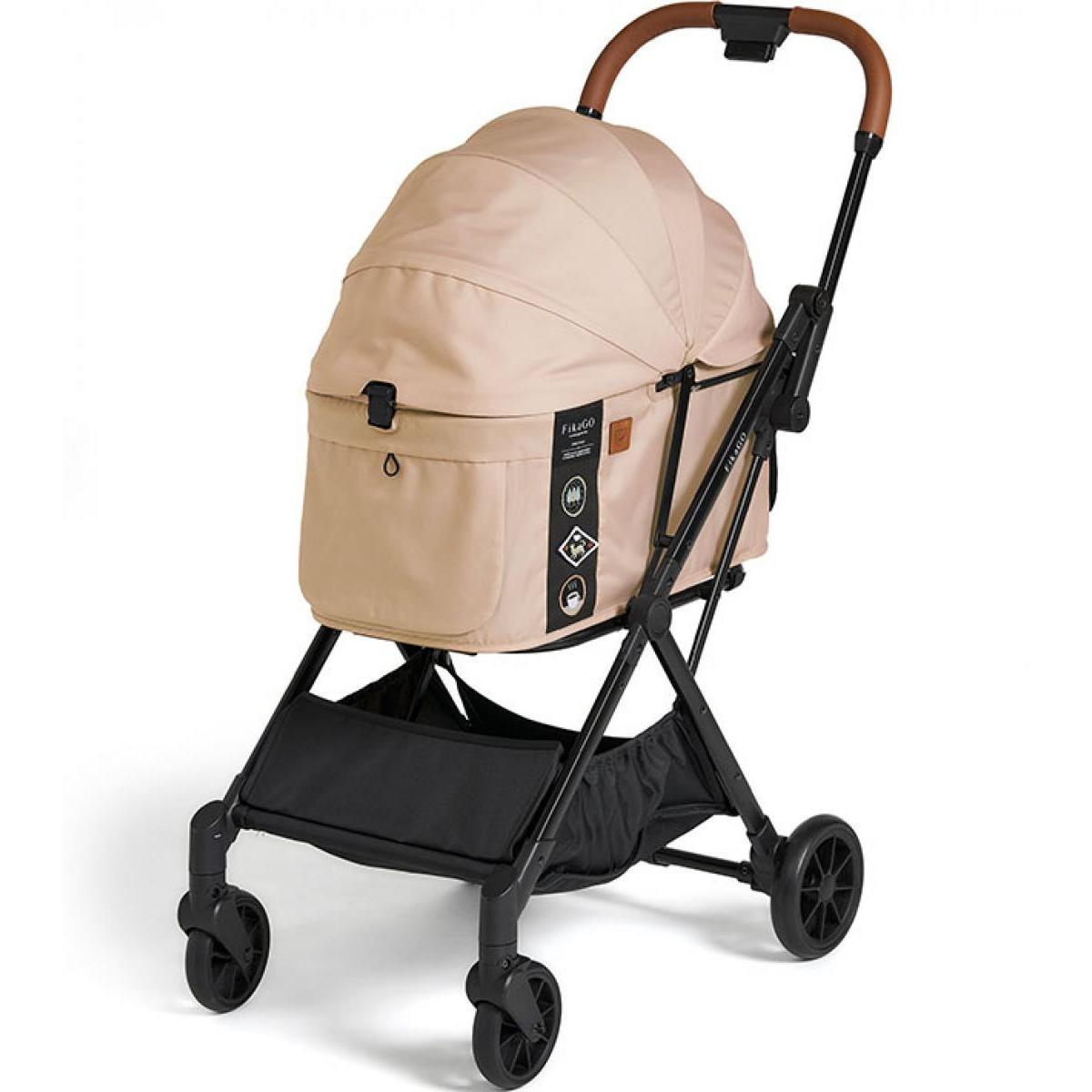 【在庫有・即納】Compet コムペット FikaGO FREE TO GO2 フィカゴー フリートゥーゴーツー ベージュ　ペットカート バギー コンパクト 軽量 コンビ