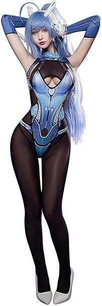 [SENMHS] セクシー サイバーパンク風 戦姫コスプレ 全身タイツ ハイレグ風 5,492円