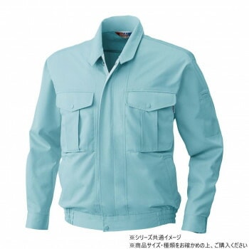 桑和 4113 長袖ブルゾン Mサイズ パウダB（204）