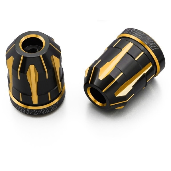 D37605 PREMIUM ZONE バーエンド ヤマハ(M6)用 TECHNO ゴールド