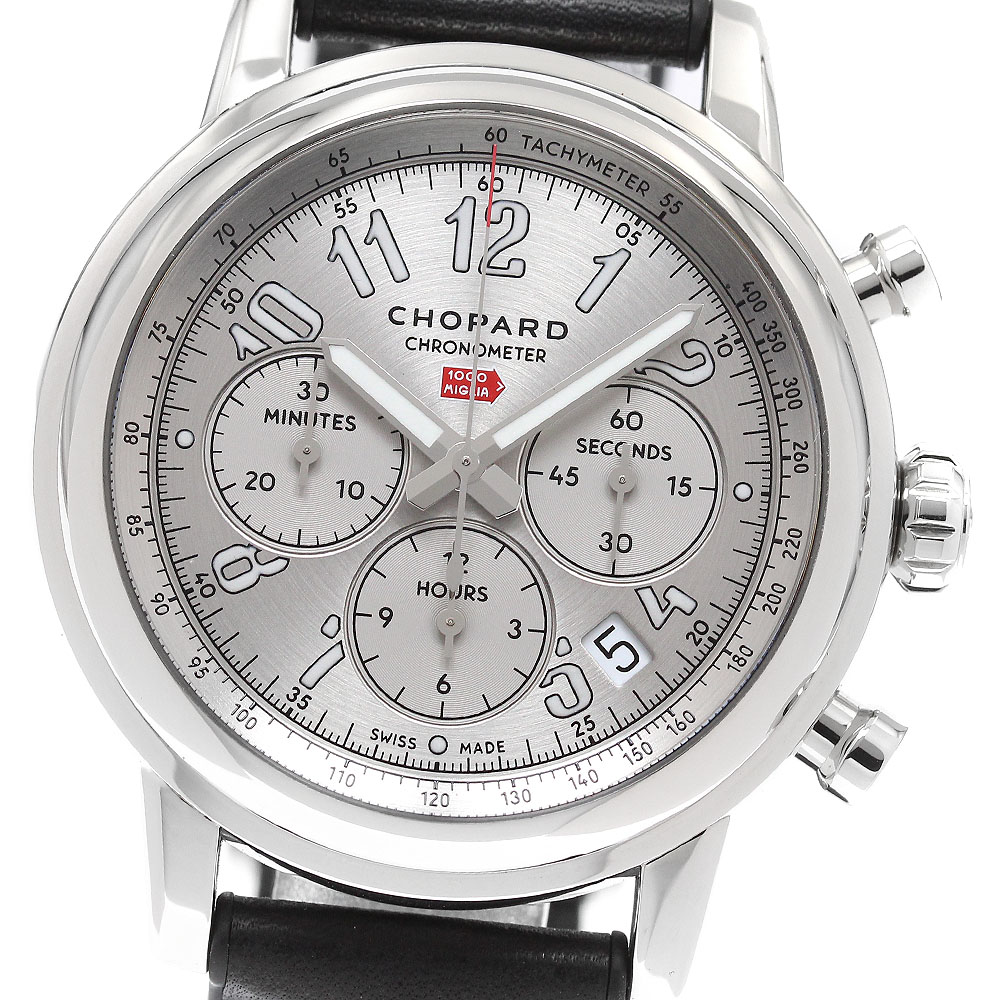 ショパール Chopard 168589-3012 ミッレミリア クロノグラフ デイト 自動巻き メンズ 良品 保証書付き_920458【中古】