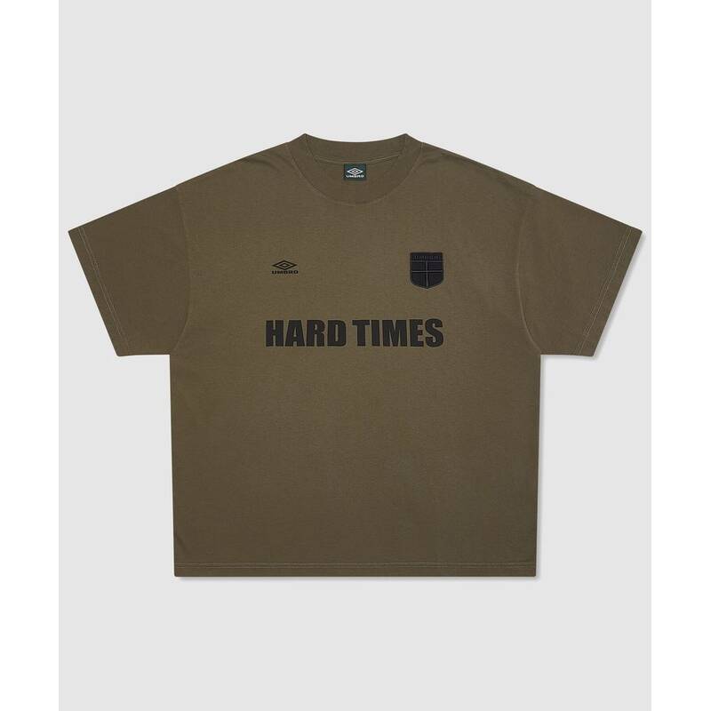 UMBRO UMBRO X SLAM JAM Hard Times 반팔 티셔츠 카키(UQ111CRS38) UQ111CRS38_KHK0 209666 1786467 UQ111CRS38_KH