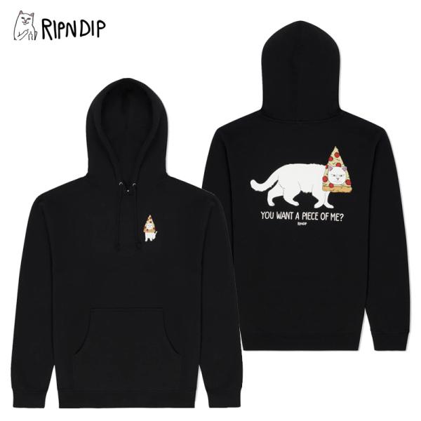 リップンディップ RIPNDIP Wanna Piece Of Me Hoodie / Black プルオーバーパーカー フーディー [AA]