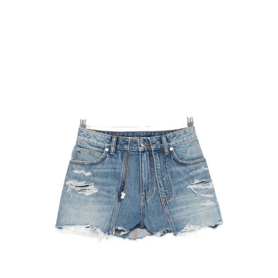 ALEXANDER WANG Women Shorts & Burmudas 4DC2265153 427D BLUE