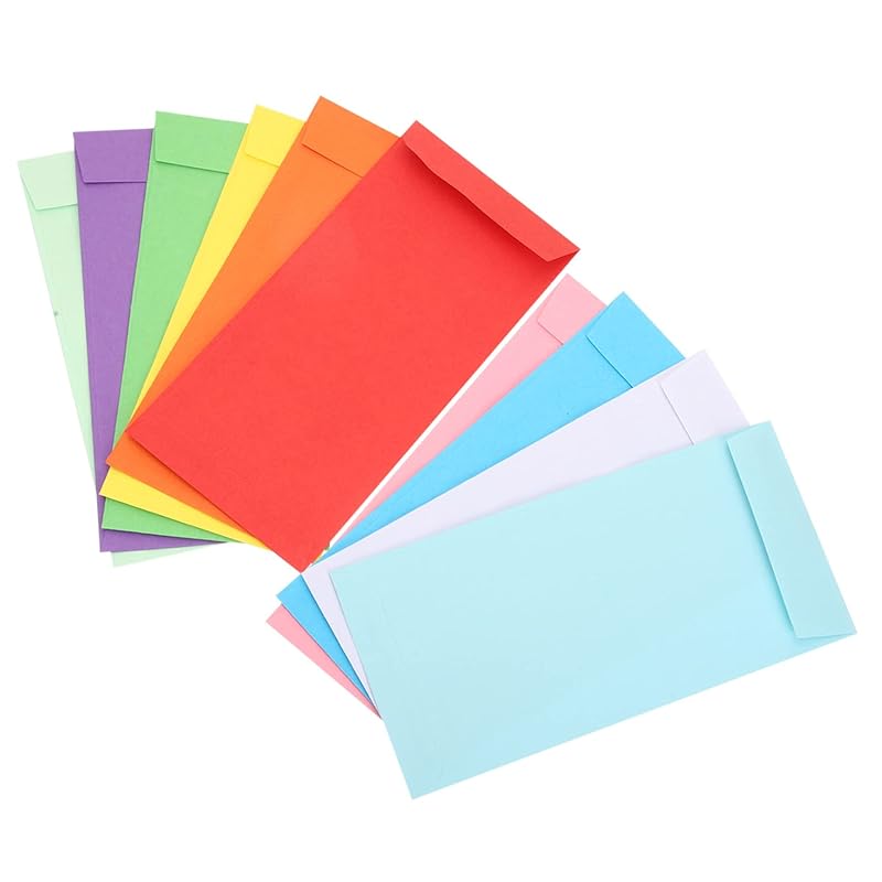 STOBOK 120枚 セルフ 粘着剤 封筒 プラスチック 封筒 封筒 プラスチック コイン お金 貯金 封筒 現金 封筒 お金 封筒 現金 紙 お金 封筒 現金