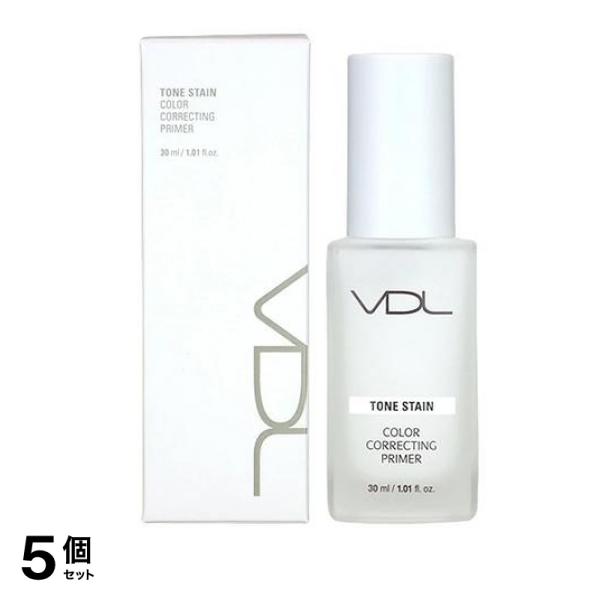 VDL トーン ステイン カラー コレクティング プライマー 00 クリア 30mL 5個セット