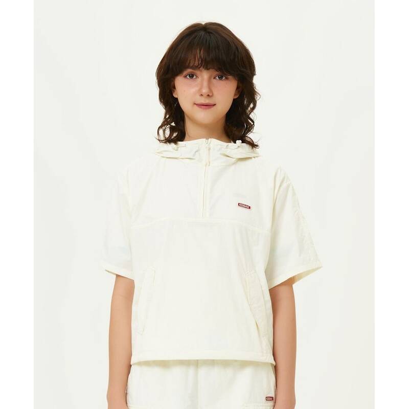 コダック KODAK ブリーズポップ クロップ フード付きアノラック レディース IVORY K5222LWTU1IVR 353396