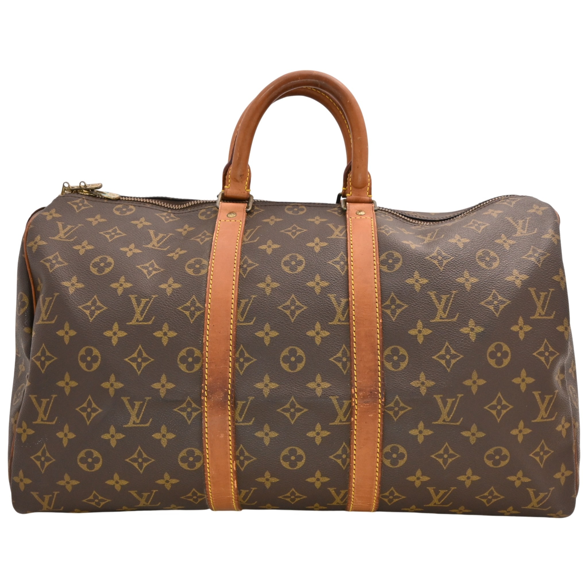 ルイヴィトン モノグラム キーポル45 ボストンバッグ Bランク lv6639ce