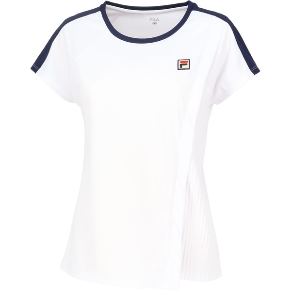 返品交換不可 在庫一掃セール FILA フィラ ゲームシャツ テニス ゲームシャツ レディース VL2916-01 5,189円