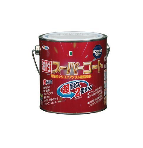 （まとめ買い）油性スーパーコート 0.7L クリーム色 [x3缶セット]
