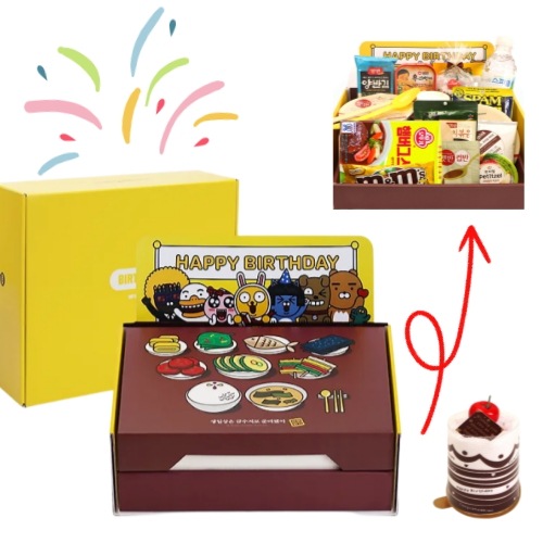 韓国大人気/誕生日15点セット/誕生日お祝い/韓国白米+おかず+お祝い演出つき/K-デザート/韓国センイルごはん誕生日プレゼント