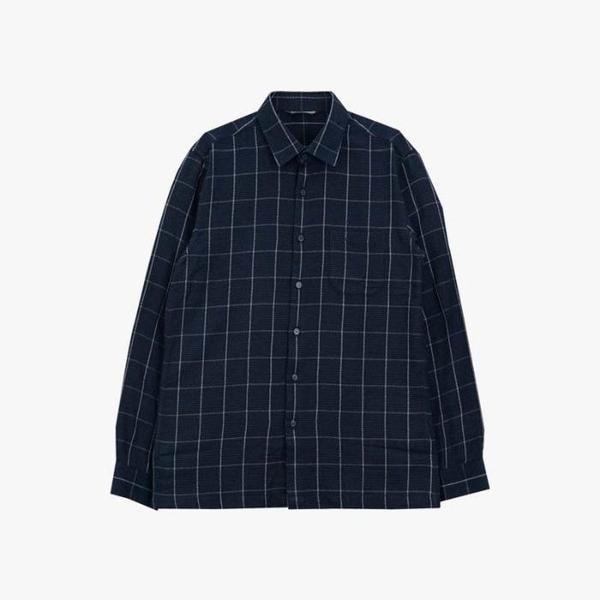 セーブゾーン05 混紡起毛ウィンドウチェックシャツ ABWS4403 (S45622048)