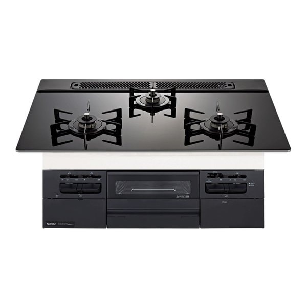 Fami ビルトインコンロ プロパンガス用/75cm/ブラック N3WV7RWTP1 LP 40,372円