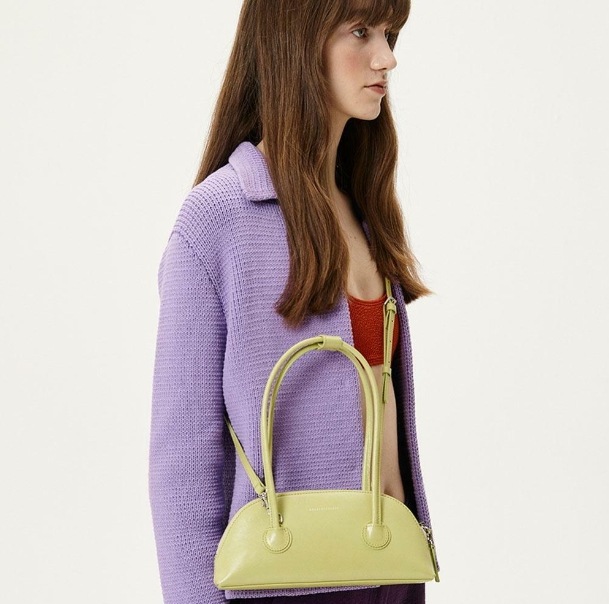 【MARGESHERWOOD】 BESSETTE SHOULDER+STRAP : LIME CRINKLE 25,243円