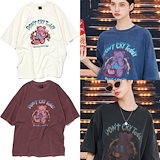 ★CPGN STUDIO/ジニ ダニ半袖Tシャツ/男女共用★ Qoo10] CPGN STUDIO CPGN スタジオジニダニショートスリー