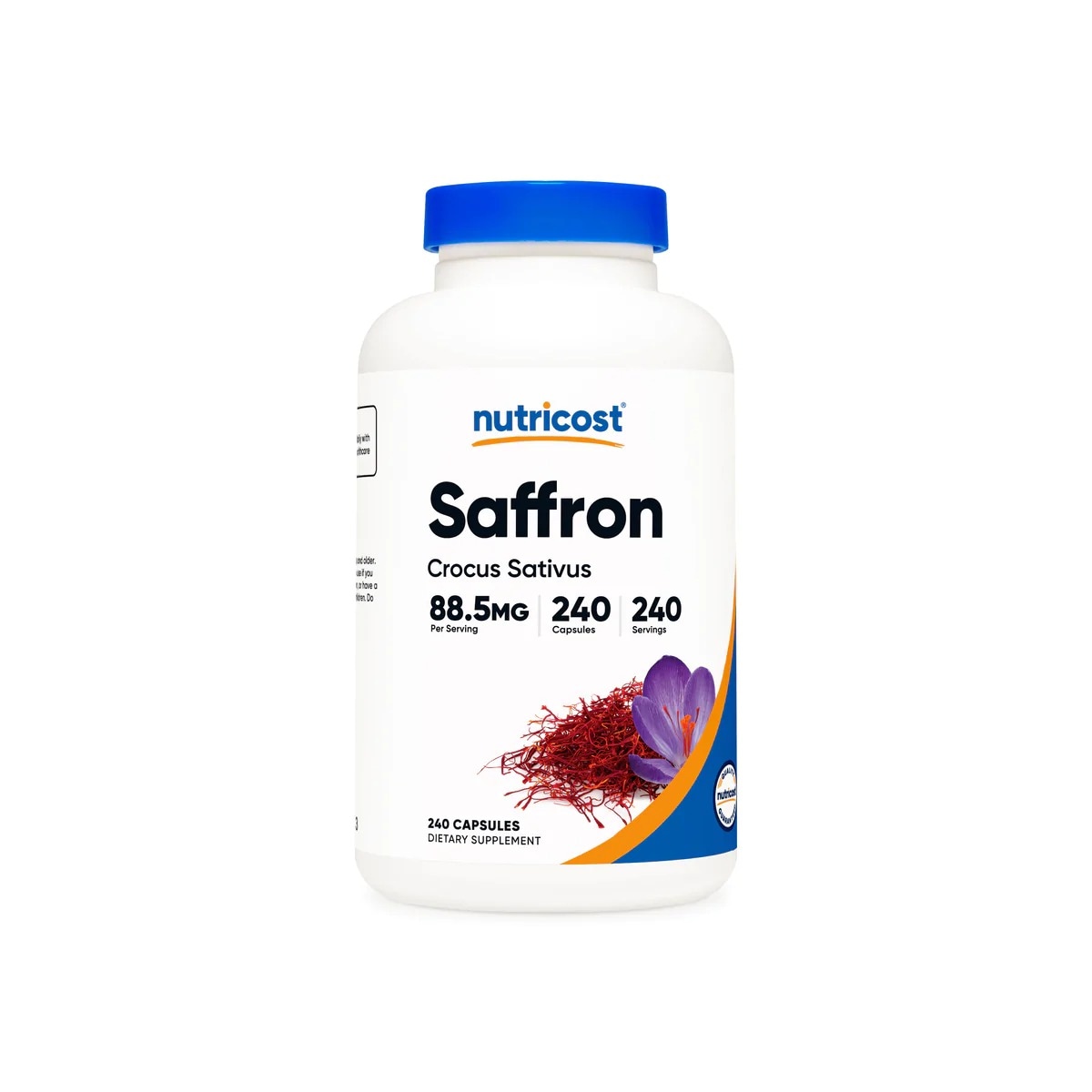 [USA] Nutricost ニュートリコスト Saffron Extract 88.5mg カプセル 240錠