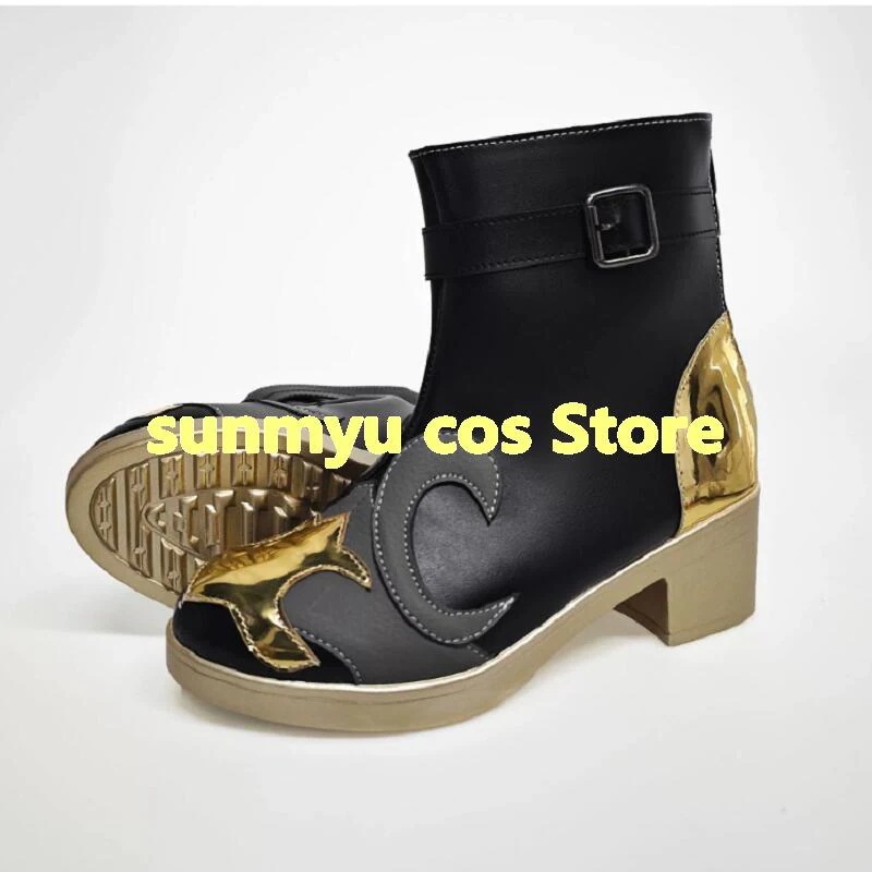 原神 Genshin Neuvillette ヌヴィレット コスプレ靴 ブーツ