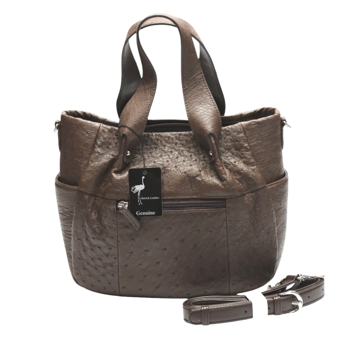 JNH-2750A TOPファスナー ショルダー付き フルポイント 2way ダークブラウン