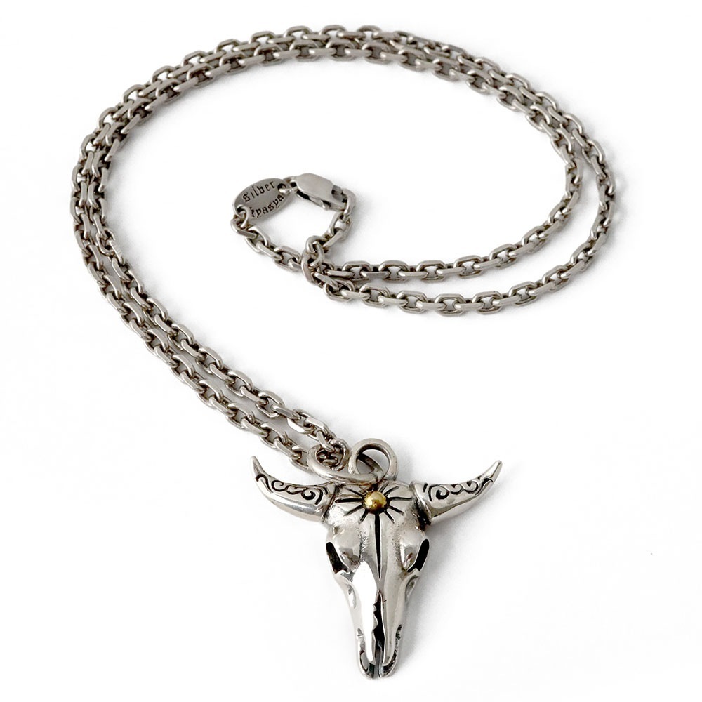 925 バッファローネックレス [ns133]